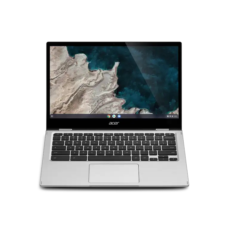 Acer Chromebook Spin 513 apparaat open laptop.