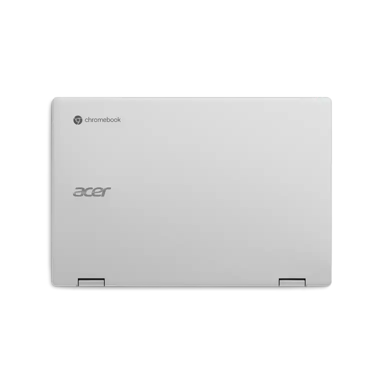 Acer Chromebook Spin 513 apparaat gesloten bovenaanzicht.