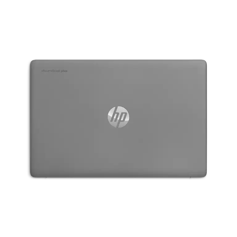 HP Chromebook 15,6 inch apparaat gesloten, bovenaanzicht.