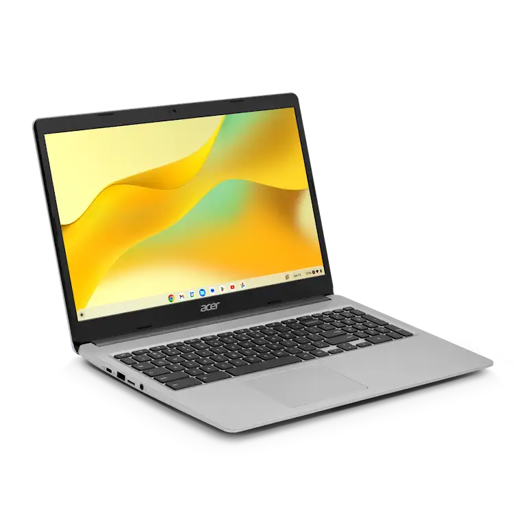 Acer Chromebook 315 apparaat achteraanzicht rechterkant.
