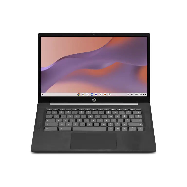 HP Chromebook 14 inch apparaat open laptop.